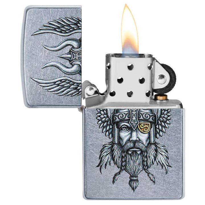 Zippo 207 Viking Warrior Design - 29871