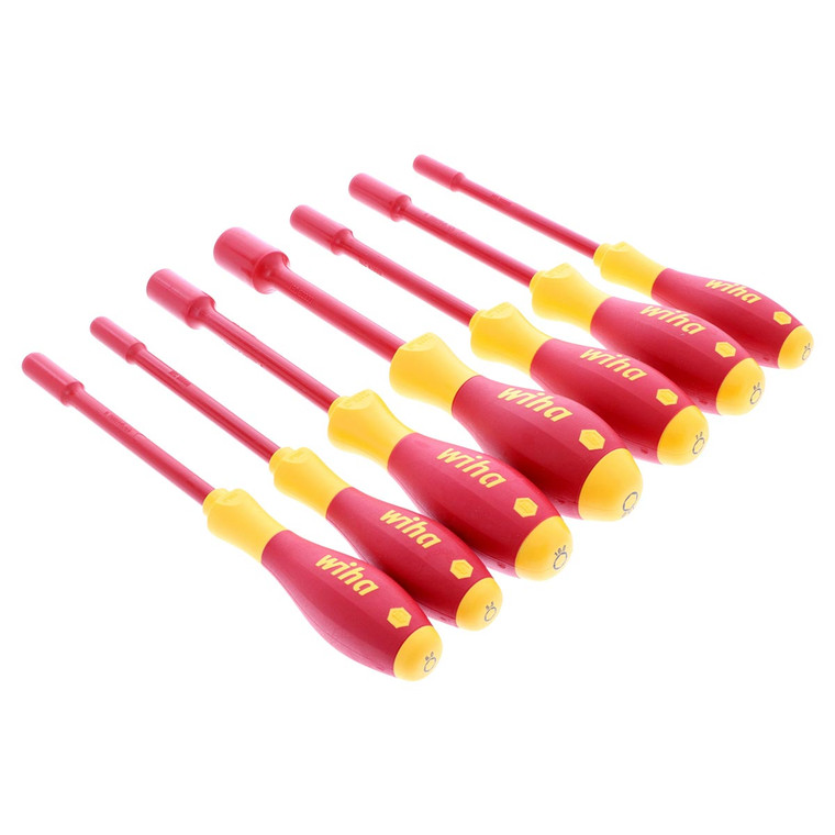 Wiha Insulated Metric Nut Driver (7 Piece Set) - 32293