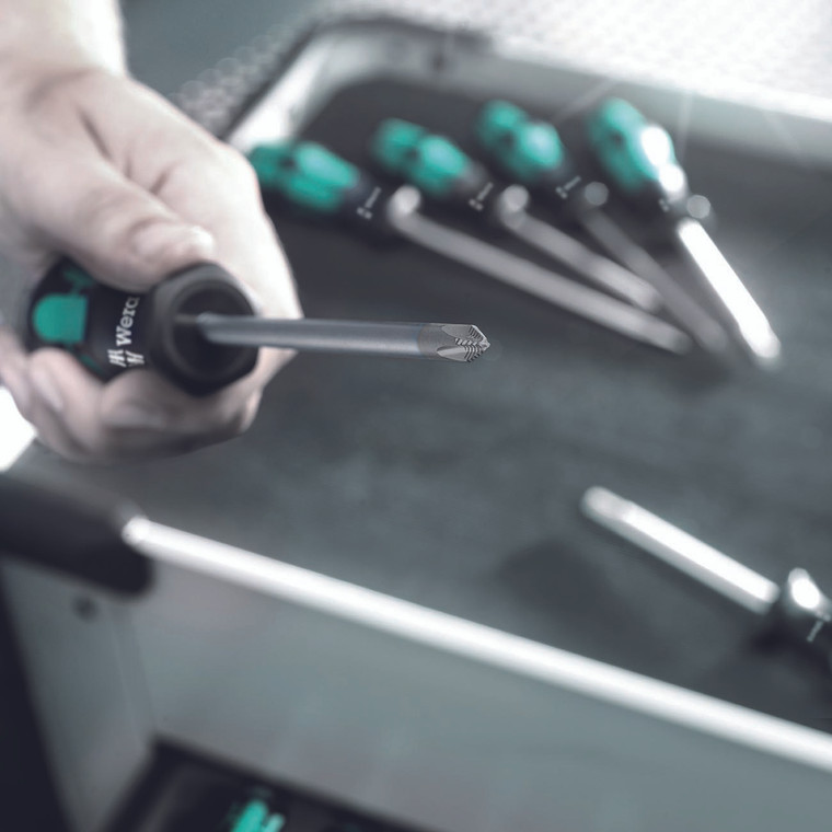 Wera Torx Screwdriver Set With Hold Function And Rack (6-piece Set) - 05 028059 001