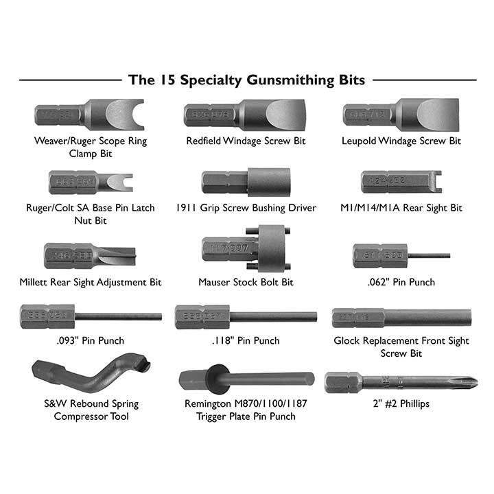 Wheeler Engineering Professional Gunsmithing Screwdriver Set 89 Pc - WH562-194