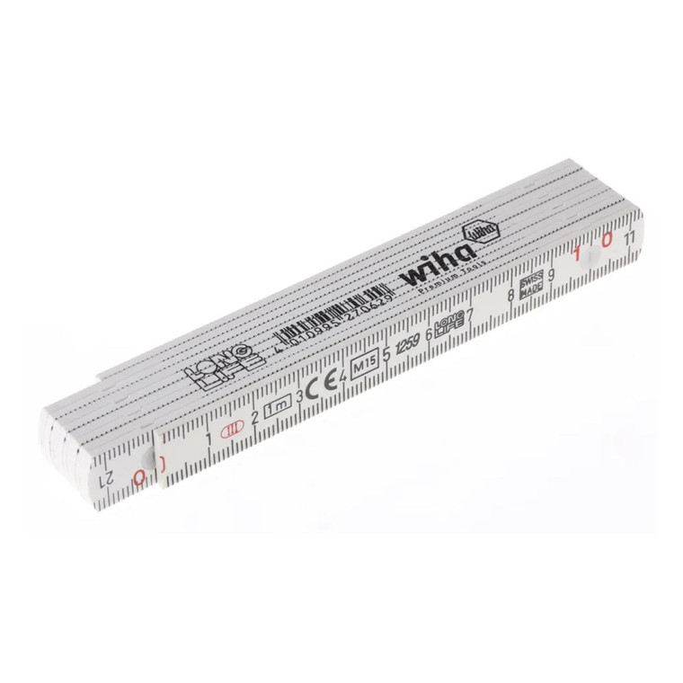 Wiha Maxiflex 2-meter Metric Folding Ruler - With Outside Read - 61602