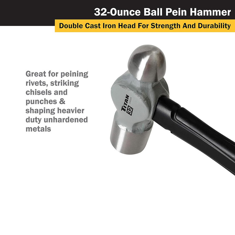 Titan 32 Oz. Ball Pein Hammer - 63024