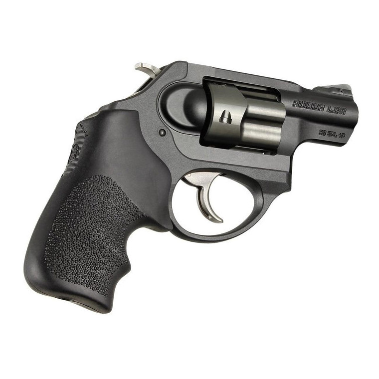 Hogue Ruger Lcr Finger Groove Rubber Tamer Cushion Grip Black - 78020