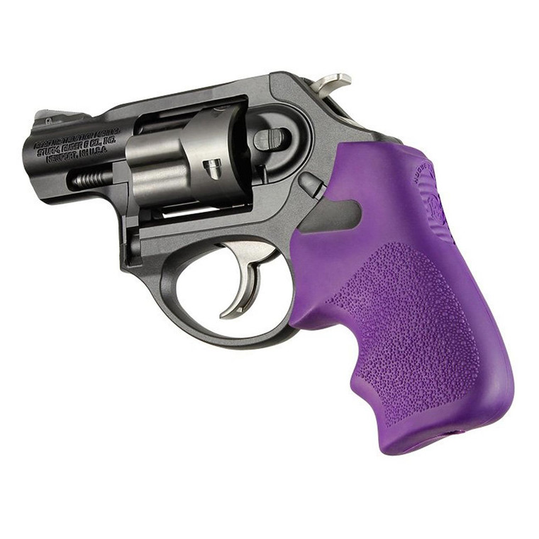 Hogue Ruger Lcr/lcrx Rubber Tamer Cushion Grip With Finger Grooves (purple) - 78026