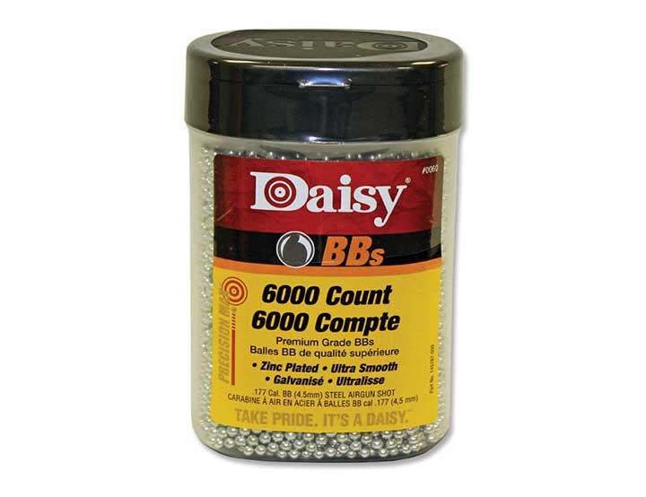 Daisy Outdoor Products 6000 Ct Bb Bottle Silver 4.5 Mm - 980060-444