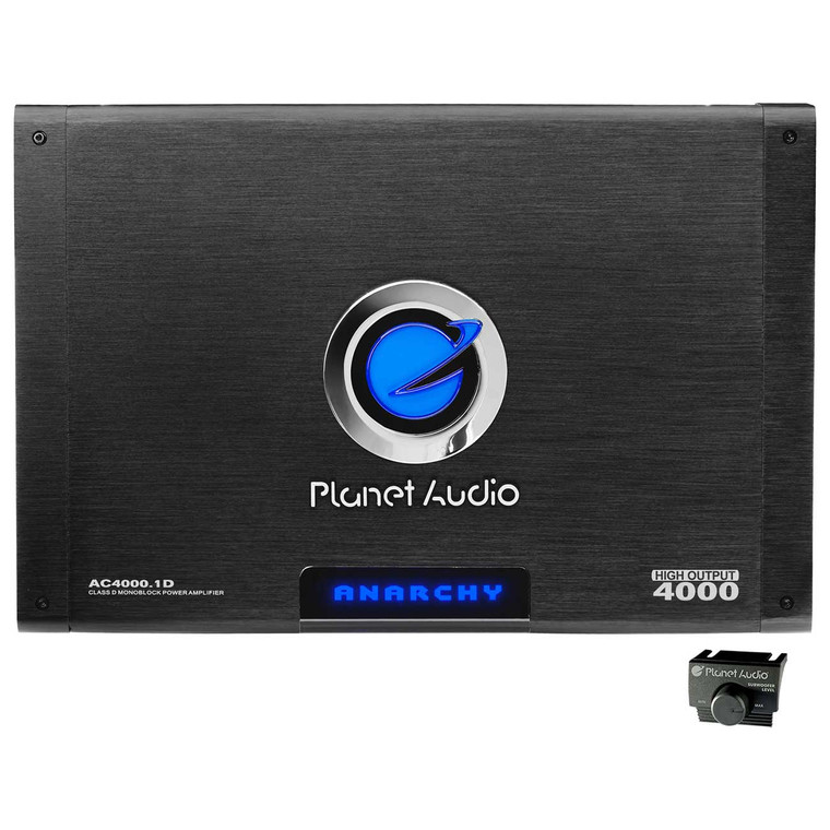 Planet Class D Monoblock Amplifer 4000w Anarchy Series - AC4000.1D