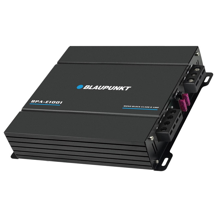 Blaupunkt E-series Monoblock D-class Power Amplifier 1000 Watts Rms - BPA-E1001