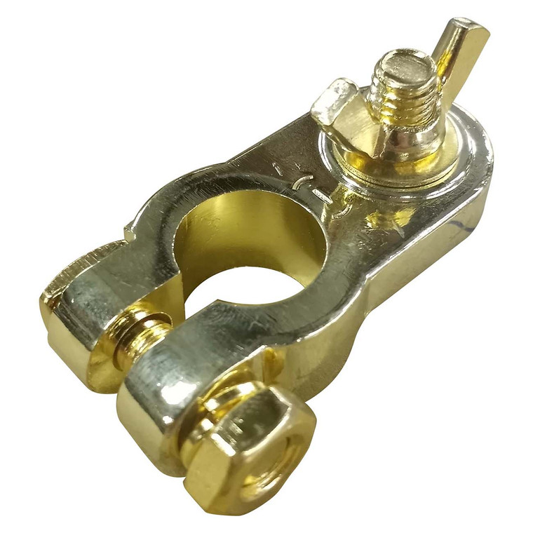 Audiopipe Battery Wingnut Terminal Gold Plated (negative) - BT100N