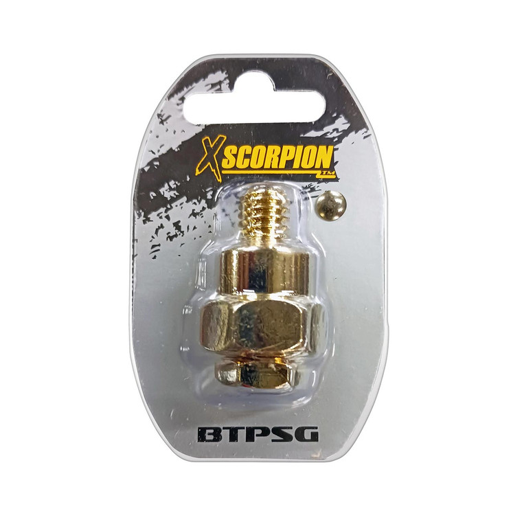 Xscorpion Battery Extender For Side Post Mounts - Gold Plated - BTPSG