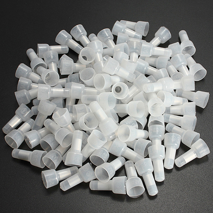 Xscorpion Crimp Caps 14/16ga. - Clear (100 Pack) - CC1614