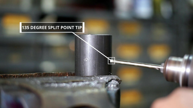 Drill America 5/8  Cobalt S&d Drill - DWDCO5/8