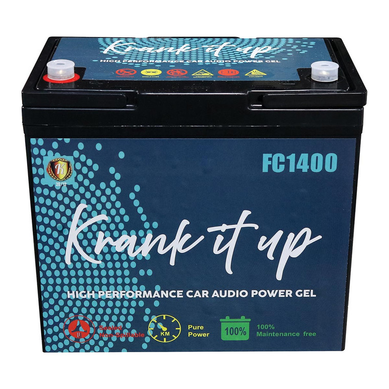 Krank It Up Power Cell 1500 Amps 12 Volt; 60 Ah - FC1400