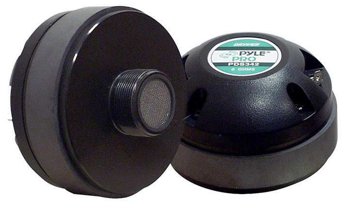 Pyle Screw On Mid/tweeter Driver; 400 Watts - Each. - PDS342