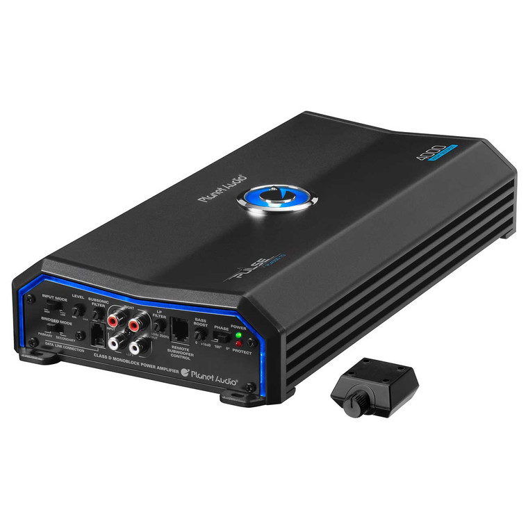 Planet Pulse Series Class D Monoblock Amplifier 4000w Max - PL4000.1D