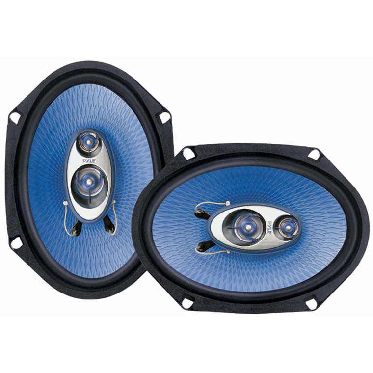 Pyle 6 X 8" 3-way Speakers - Blue Label Series - PL683BL