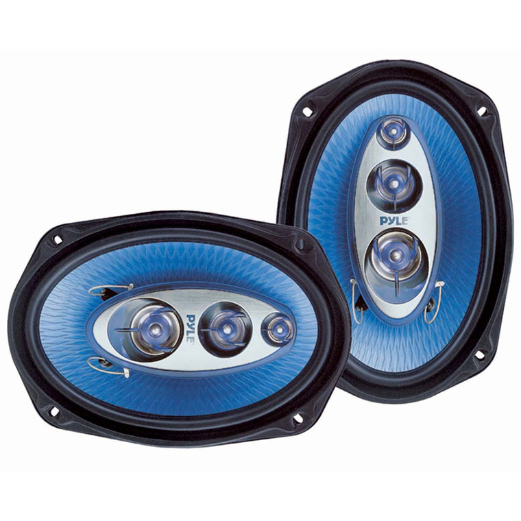 Pyle 6x9" 4-way Speakers - Blue Label Series - PL6984BL