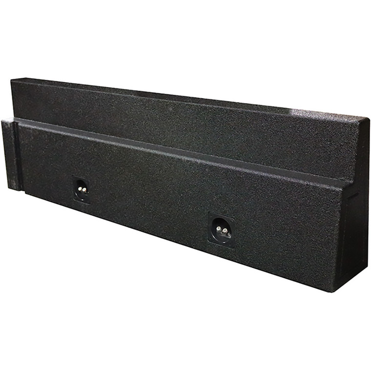 Qpower "qbomb" Toyota Tacoma Double Cab '05-'24 Dual 12" Sealed Woofer Box - QBTACOMA122005