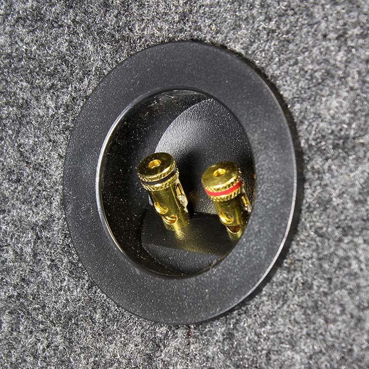 Qpower 2-hole 10" Sealed Behind Seat Truck Heavy Duty 1" Mdf - QHD210TRUCK