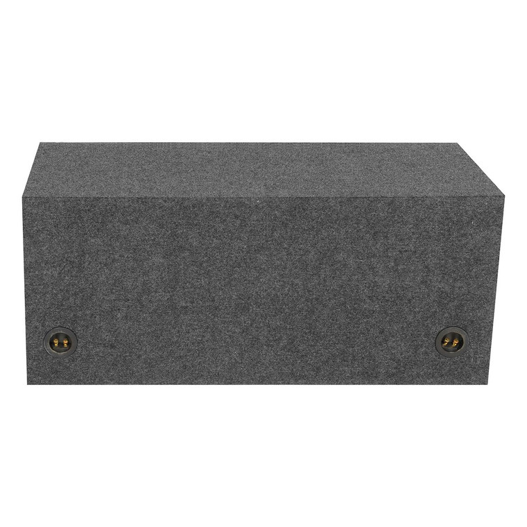 Empty Woofer Box Dual 15" Square;vented;mdf;qpower - HD215 VENT SQ