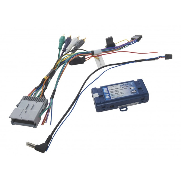 Pac Radio Replacement Interface/swr/navigation Outputs For 00 - 13 Gm Class Ii Data - RP4-GM11