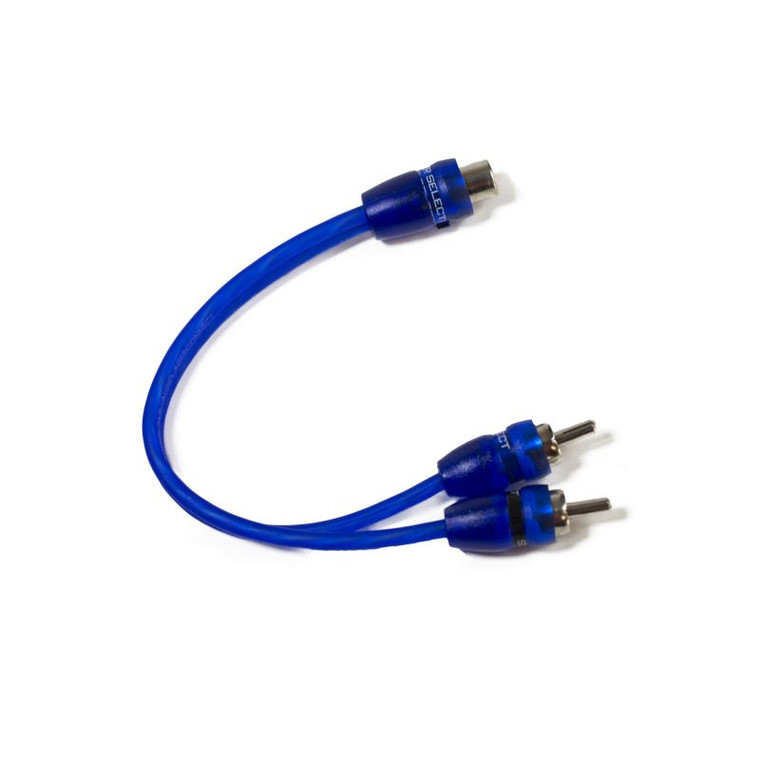 Stinger 2m-1f Blue Comp Series Y Connect (6") - SSRCB2M