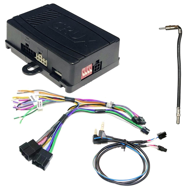 Crux Radio Replacement Interface With Steering Wh. Control Retention - Select Gm Vehicles 2019 - Up - SWRGM-49S