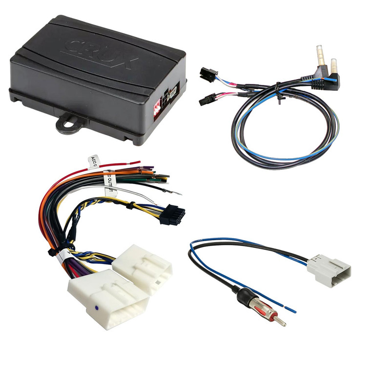 Crux Radio Replacement W/ Swc Retention - Select 2013 - 2019 Model Nissan Vehicles - SWRNS-63A