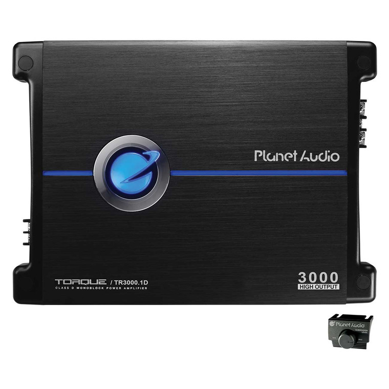 Planet 3000 Watts Max Power Class D Monoblock Power Amplifier 1-ohm Stable - TR3000.1D