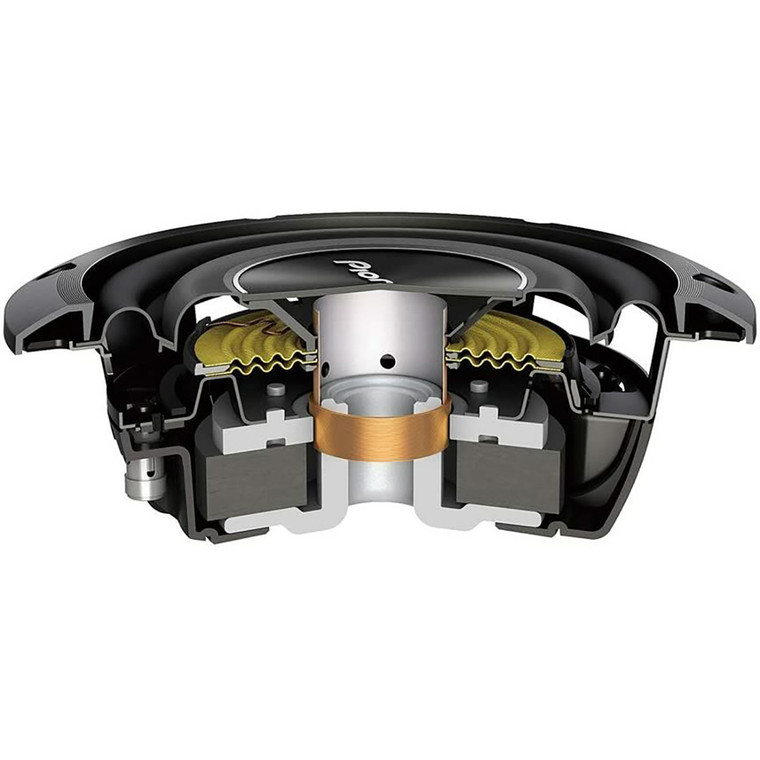 Pioneer 8" 700 Watt Max Power 2ohm Dvc Shallow Mount Woofer - TS-A2000LD2