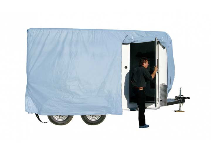 ADCO - Aquashed Horse Trailer Cover 8 Ft 1 In  10 Ft Polypropylene Sides W/ Zipper - 46001