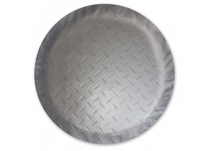 ADCO - Tire Cover Diamond Plated Steel Vinyl 32 1/4 In - 9752