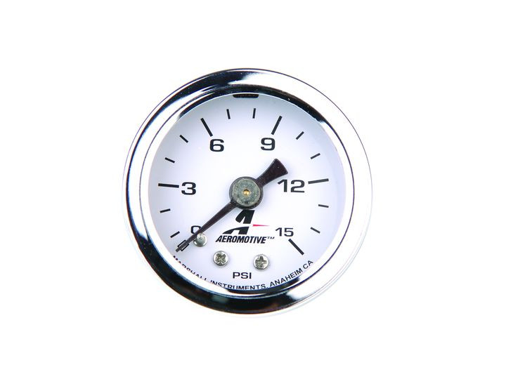 Aeromotive - Fuel Press Gauge 015psi - 15632