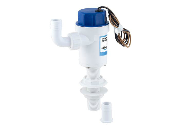 Albin Pump - Cartridge Aerator 750 Gph Straight Tube 12v - 01-05-079