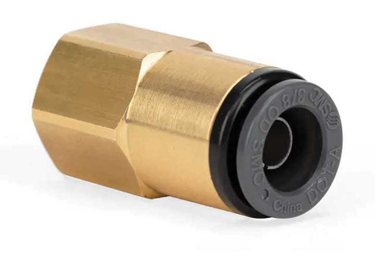 Air Lift - Straight Female1/4in Fnpt X 3/8in Ptcdotsmc # Kv2f1135 - 21987