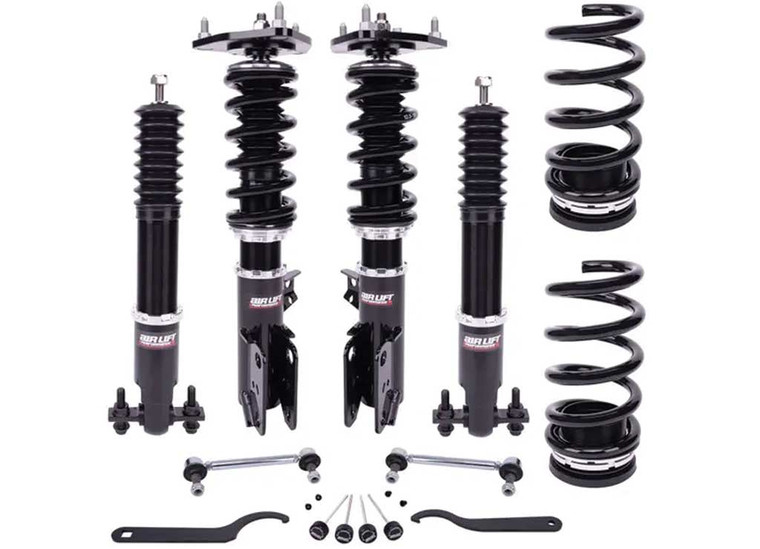 Air Lift - 15c Mustang S550/s650 Fastback/convertible Performance Coilover Front & Rear Kits - 79007
