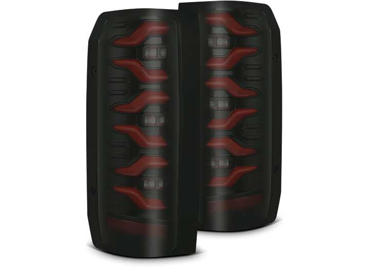 AlphaRex - 9906 Silverado/sierra 1500/2500/3500hd Luxx Led Tail Lights Alphablack - 620005