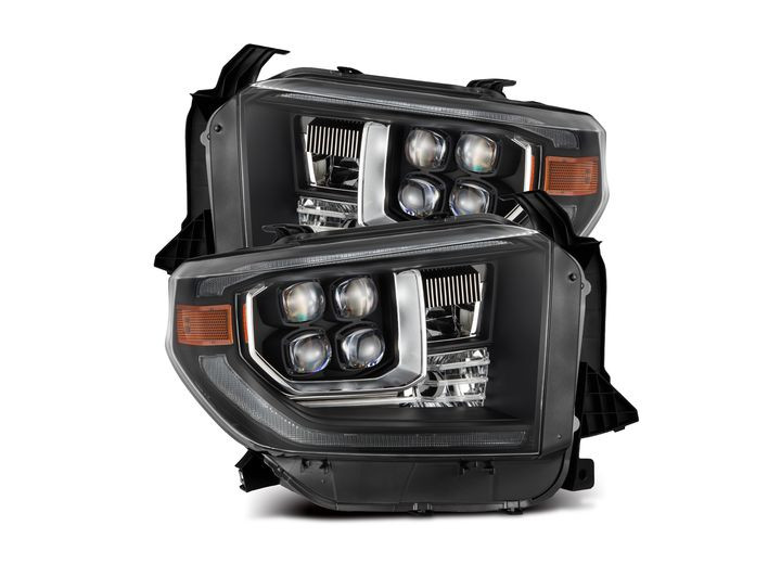 AlphaRex - 1421 Tundra Nova Led Projector Headlights Black W/activation Light & Sequential Signal/drl - 880833