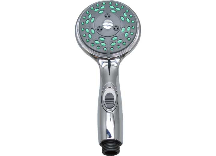 American Brass - Deluxe 5function Massaging Shower Head Only Pressure Assist Water Saving 80 - CRD-DX-HD80C