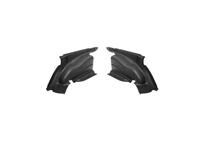 Armorlite - 1118 Wrangler Jku 4dr Wheelhouse Covers 2pc Mesa Black - B1013636-BLK1-AA