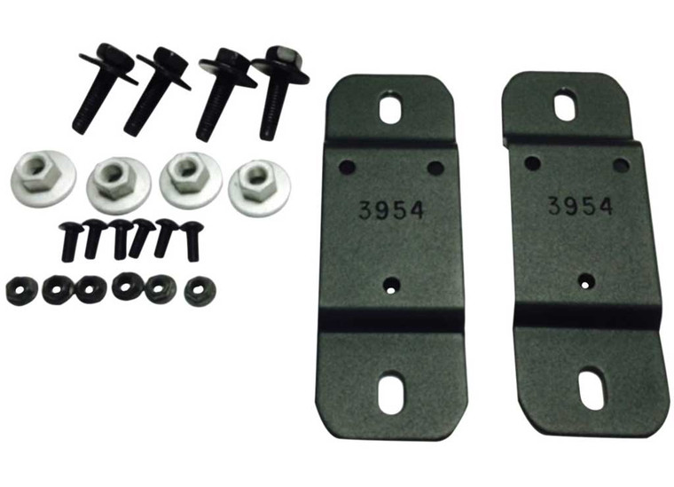 Amp Research - 1421 Ram 2500/3500 Dually Bracket Kit Black - 74610-01A