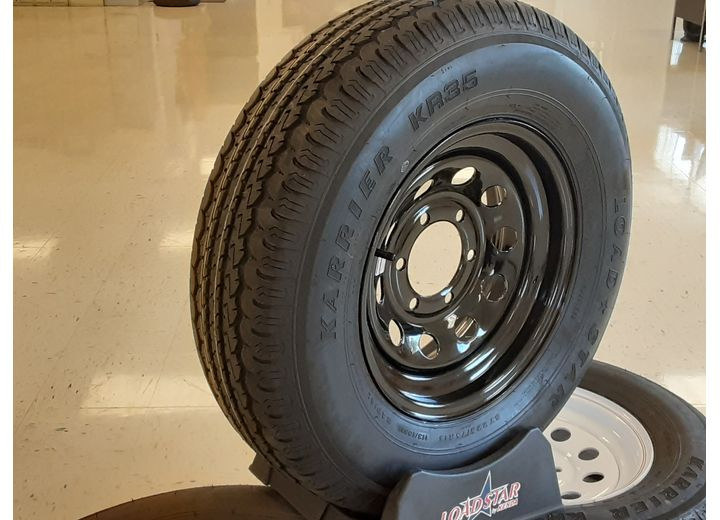 Kenda -na Trailer Tire and Wheel - St225/75r15 D Kr35 On 15x6 6/5.5 Black Mod - 33043