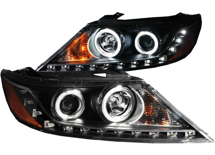 Anzo - 1113 Sorento Projector W/halo(ccfl)black Headlights Driver/passenger - 111248