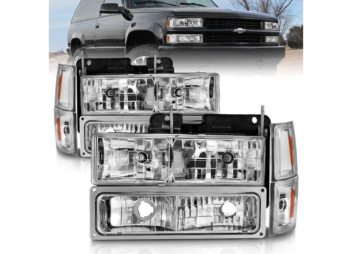 Anzo - 8898 Ck1500/2500 8820 Ck 3500/9294 Blazer(k5) 9599 Tahoe/yukon/9299 Suburba - 111506