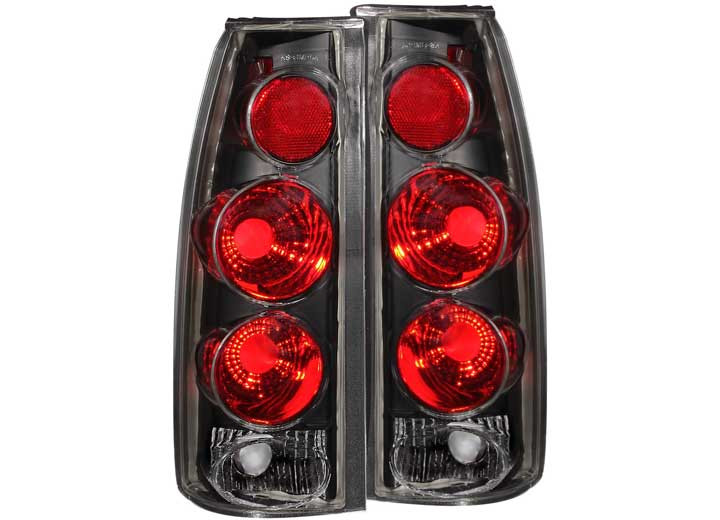 Anzo - 3d Style Black Taillights Driver/passenger - 211019