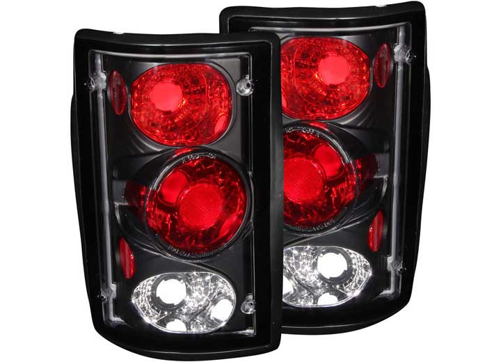 Anzo - 9503 Econoline/0005 Excursion Taillights Black Driver/passenger - 211051