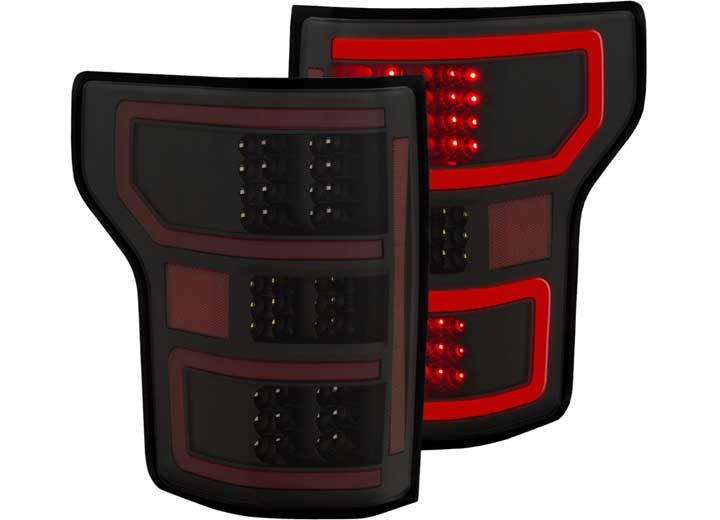 Anzo - 18c F150 Led Taillights Black - 321338