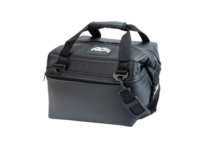 AO Coolers - 12 Pack Carbon Cooler Black - AOCR12BK