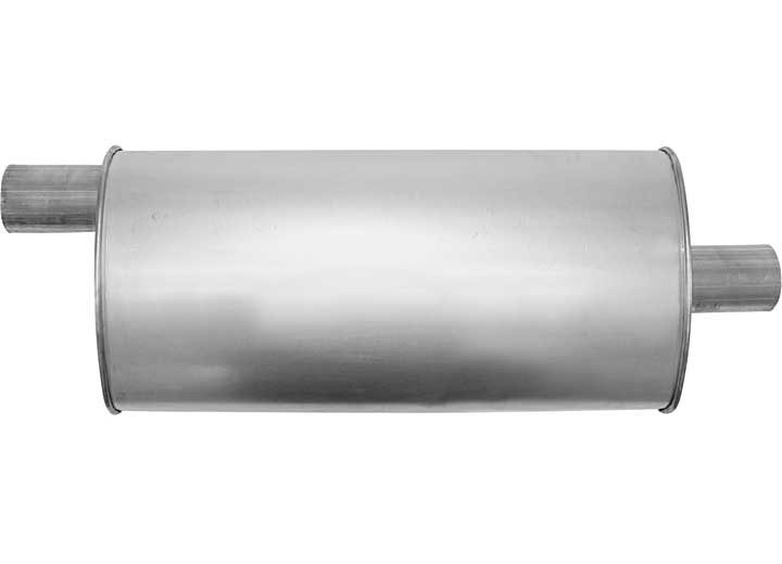 AP Exhaust - 9293 Bonneville/8692 Comanche Muffler  Enforcer Ii Oval 2.25in Id/od O/c 26in - 3762