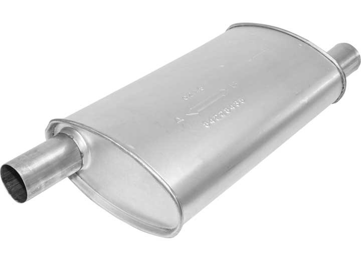 AP Exhaust - Enforcer Muffler Oval  4 1/4in X 8 3/4in - 3780