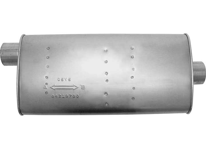 AP Exhaust - 8895 Chevy/gmc Ck Series Muffler  Msl Maximum Oval 3in Id/od O/c 26.5in Oal As - 700126